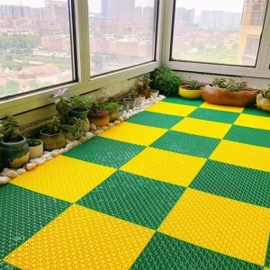 悬浮地板幼儿园室外拼装接羽毛球篮球场地垫塑胶地胶运动跑道轮滑