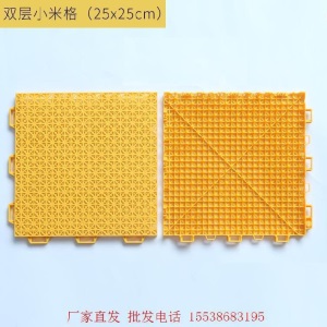 防滑悬浮地板户外球场羽毛球场拼装式用学校幼儿园蓝地面运动室外