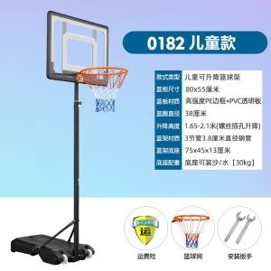 篮球架青少年儿童升降可移动小孩可室外家用户外成人蓝球框投篮架