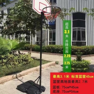 儿童篮球架成人室内外篮球框可升降家用标准篮框可移动式户外7号