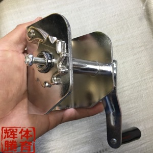 配件柱排球钢丝绳手摇器 架子器 拉紧羽毛球柱收紧紧线器网球滑轮