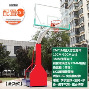 移动篮球架成人户外篮球架家用训练比赛标准蓝球架落地式室外成年