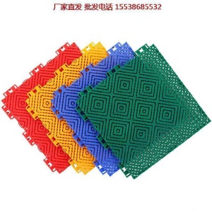 。悬浮拼装式地板室外篮球场户外悬空商用单片广场单色幼儿园硬质