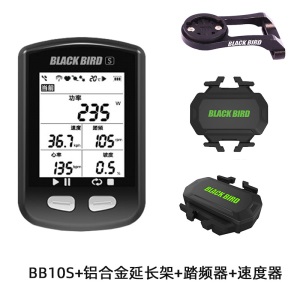 黑鸟码表自行车码表山地公路车GPS中文无线夜光防水码表骑行配件