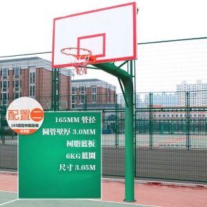 宸芃地埋式篮球架户外固定成年标准家用青少年小型简易投球架