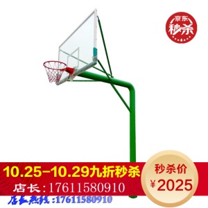 成人户外带轮可移动式标准篮球架室外固定地埋式篮球架社区篮球框