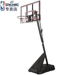 斯伯丁 Spalding 儿童篮球架便携式24英寸扇形训练 篮球框 篮球板 60英寸