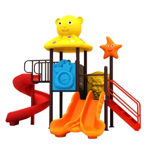 幼儿园室外大型滑滑梯秋千儿童滑梯组合游乐设备塑料户外玩具设施