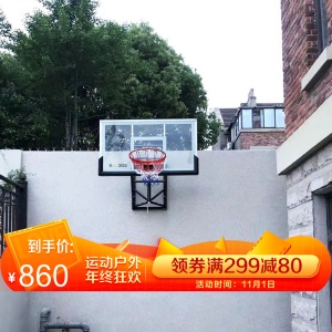 德胜(SBA305)篮球架 成人 户外室内悬挂式投篮架子标准篮筐