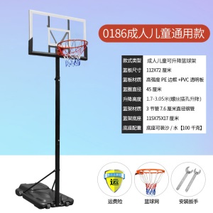 篮球架青少年儿童升降可移动小孩可室外家用户外成人蓝球框投篮架