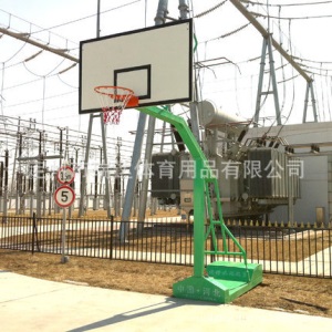 厂家现货供应移动单臂篮球架 仿液压篮 凹箱篮球架 篮球架批发