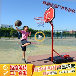 室内可升降儿童篮球架家用篮筐幼儿训练青少年户外移动篮球框