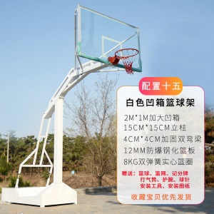 包邮室外篮球架成人训练标准学校篮球框移动式成年蓝球架家用户外