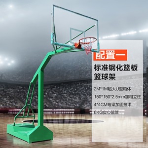 比赛训练篮球架成人家用室外篮球架子标准学校户外移动蓝球架室外