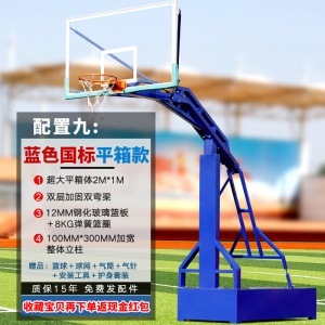篮球架成人户外可移动室外比赛标准篮球框学校广场落地式家用室外