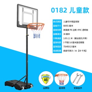 移动篮球架成人户外儿童幼儿园篮球框投篮架青少年家用室内可升降