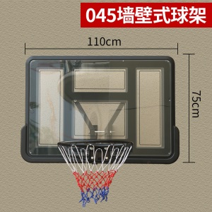 壁挂式可升降篮球架成人家用儿童篮板篮球框培训户内外蓝球架挂墙