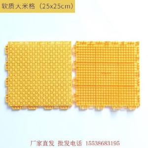 防滑悬浮地板户外球场羽毛球场拼装式用学校幼儿园蓝地面运动室外