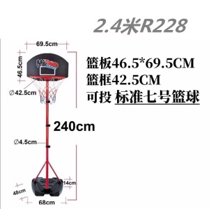 儿童篮球架成人室内外篮球框可升降家用标准篮框可移动式户外7号
