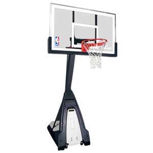 斯伯丁 Spalding 便携式60英寸室内外篮球架比赛篮球板篮球框