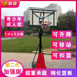 儿童成人标准户外运动可升降移动篮球架落地款篮球框成年家用学校