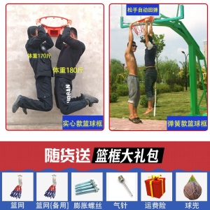 篮球架标准篮球框挂式室外框成人训练投篮球圈青少年儿童家用篮筐