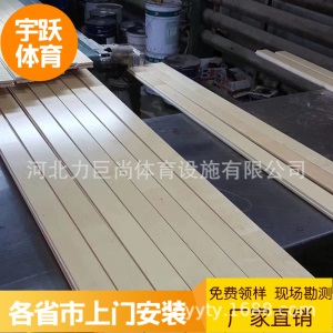 定制22mm枫木篮球羽毛球舞蹈教室场馆专用实木防滑体育运动木地板