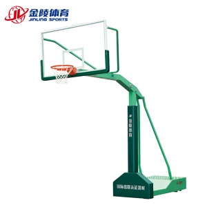 JINLING/金陵篮球架 成人体育器材YDJ-2B室外移动单臂篮球架11221  （ 不含运费