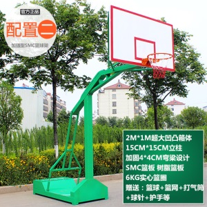 竞渡【送货上门】 移动篮球架户外篮球架家用训练比赛标准蓝球架落地式室外成年