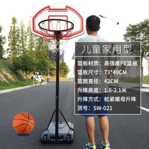篮球架户外标准可移动成人标准装备篮筐篮框可升降青少年投篮架室