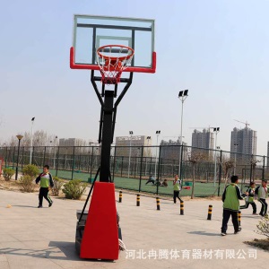 儿童升降篮球架 小学生篮球架户外 移动式室外成人篮球架厂家