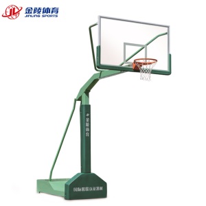 JINLING/金陵篮球架 成人体育器材YDJ-2B室外移动单臂篮球架11221  （ 不含运费
