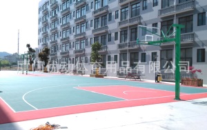 跃客K3A移动式单臂篮球架 复合篮板篮球架/钢化玻璃篮球架