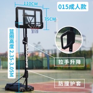 青少年室内户外成人家用训练篮框可升降移动儿童篮筐幼儿园篮球架