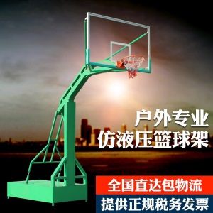 比赛训练篮球架家用挂式篮球架子标准学校户外移动蓝球架室外