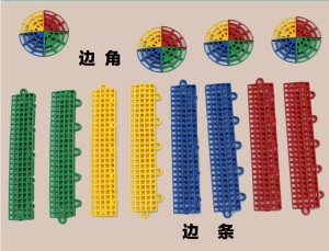幼儿园悬浮式拼装地板运动操场塑胶厂家室外篮球场地塑胶地垫