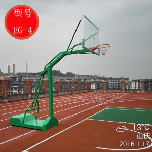 移动篮球架厂家直销箱体篮球架高强度钢化玻璃篮板铝合金包边