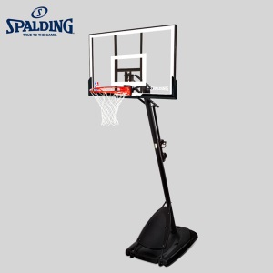 斯伯丁 Spalding 便携式60英寸室内外篮球架比赛篮球板篮球框