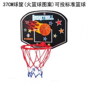 儿童篮球架大号篮球框 室内壁挂式篮球筐 移动可折叠可投标准篮球