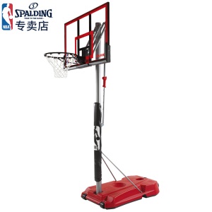 斯伯丁 Spalding 儿童篮球架便携式24英寸扇形训练 篮球框 篮球板 60英寸