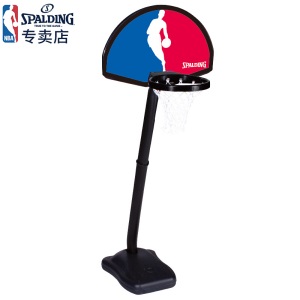 斯伯丁 Spalding 儿童篮球架便携式24英寸扇形训练 篮球框 篮球板 60英寸