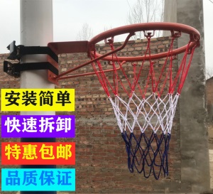 壁挂式篮球架树上电线杠挂式篮球框成人篮圈家用户外免打孔篮框