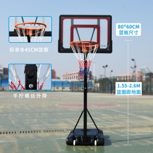 幼儿园篮球框室内篮球架可升降移动儿童家用户外青少年训练营篮筐