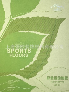 艾琪尔彩运pvc塑胶卷材地板木纹荔枝纹厚pvc运动地板篮球场体育馆
