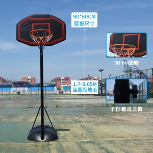篮球架户外标准可移动成人标准装备篮筐篮框可升降青少年投篮架室