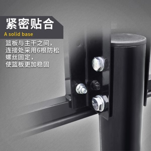 健伦（JEEANLEAN）篮球架 家用可升降儿童成人户外标准可移动 标准版