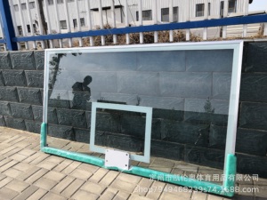复合木质篮板篮球架 高强度标准成人儿童钢化玻璃篮板厂家批发