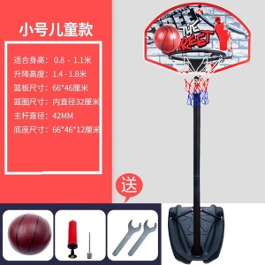 智特优 篮球架 儿童成人室外标准篮球架可移动升降篮球架便携式青少年户外标准家用室内外蓝球架子 儿童学习款
