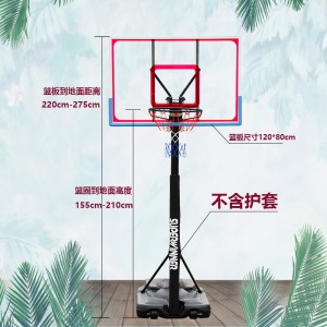 篮球架可外家篮球儿童用户升降框移动青少年篮筐幼儿园室内训练营