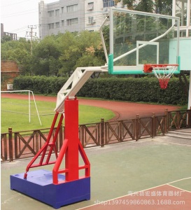 平箱仿液压篮球架 成人 室内 室外移动篮球架 户外标准比赛蓝球架